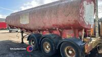 Tri-axle water tank trailer - 4