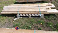 12 x 2.4m 8in x 2in timbers
