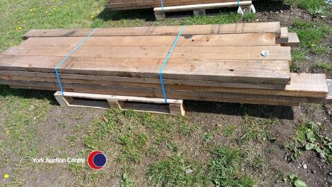 20 x 2.5m 7in x 2in timbers