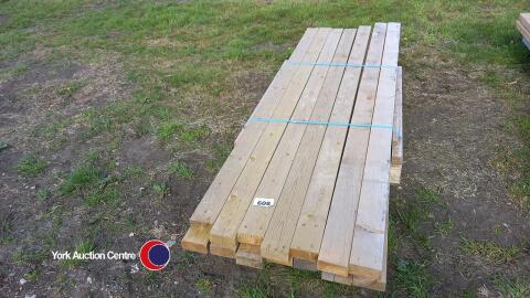 14 x 2.4m 4in x 2in timbers