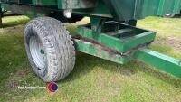 Big K 4 wheel tipping trailer, LED lights gwo - 3