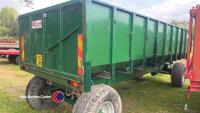 Big K 4 wheel tipping trailer, LED lights gwo - 4