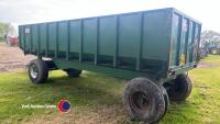 Big K 4 wheel tipping trailer, LED lights gwo - 6