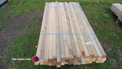 51 x 1.5m 2in x 2in timbers