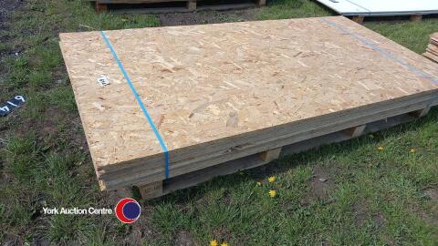 10 x 8ft x 4ft x 18mm OSB board