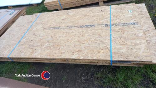 Quantity of 8ft x various 18mm OSB boards