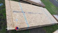 Quantity of 8ft x various 18mm OSB boards - 2