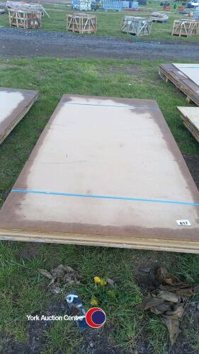 10 x 8ft x 4ft x 10mm MDF boards