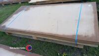 10 x 8ft x 4ft x 10mm MDF boards - 2