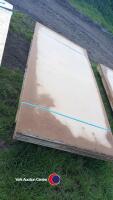 10 x 8ft x 4ft x 10mm MDF boards - 3