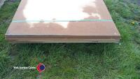 10 x 8ft x 4ft x 10mm MDF boards - 3