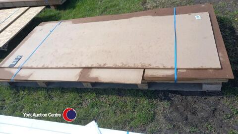 Quantity of various sizes MDF boards