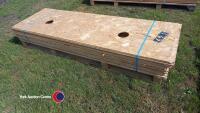20 x 7ft x 2ft 12mm OSB boards - 2