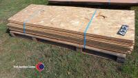 20 x 7ft x 2ft 12mm OSB boards - 3