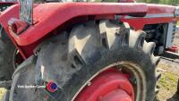 Massey Ferguson 165 tractor, registered May 1966, D reg, runs, good condition, has original tax document from 1966 but no current V5, unknown hours, clock shows 127hrs, key and manual in office - 5