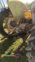 Massey Ferguson 65 tractor, 1627 hours on clock, 1961?, runs and drives, no V5, key in office - 5