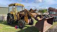 Massey Ferguson 50B tractor, 3709 hours, 5159 miles, no back actor digger, has loader on, pump works, no V5 - 2