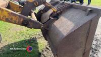 Massey Ferguson 50B tractor, 3709 hours, 5159 miles, no back actor digger, has loader on, pump works, no V5 - 3
