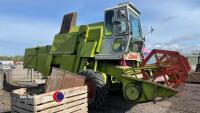 Claas Senator combine, 1974, vgwo, comes with spares