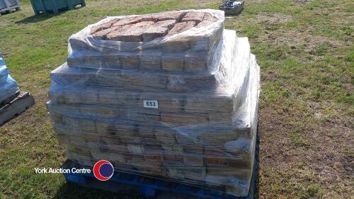 Half a pallet clamp bricks
