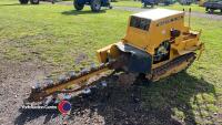 Davis trenching tracked machine, handle in office - 2