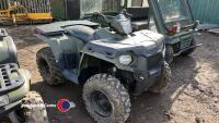 Polaris Sportsman 500 quad bike 4x4, key in office - 2
