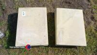 6 x large coping stones - 4