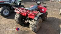Honda Fourtrax 250cc, year 2005 ,manual gear change, starts runs stops as it should, key in office - 3