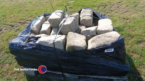 Pallet of York stone