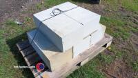 Pallet of solid stone blocks - 2