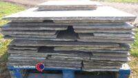 Pallets of reclaimed sandstone flags - 2