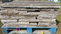 Pallets of reclaimed sandstone flags - 4