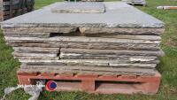 Pallets of reclaimed sandstone flags - 4