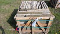 Pallets of reclaimed sandstone flags