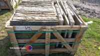 Pallets of reclaimed sandstone flags - 2