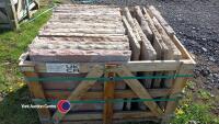 Pallets of reclaimed sandstone flags - 2