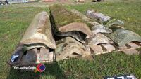 Sandstone ridge tiles - 2