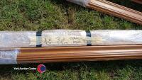 Quantity of timber cornice and 3 x 63mm flathead nails - 2