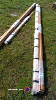 Quantity of timber cornice and 3 x 63mm flathead nails - 5