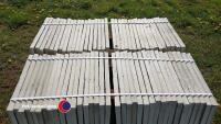 Pallet of approx 70 light Grey paving slabs, 450mm x 450mm - 2