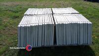 Pallet of approx 70 light Grey paving slabs, 450mm x 450mm - 3