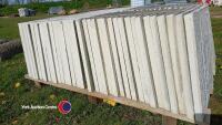 Pallet of approx 70 light Grey paving slabs, 450mm x 450mm - 4