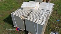 Pallet of approx 70 light Grey paving slabs, 450mm x 450mm - 2