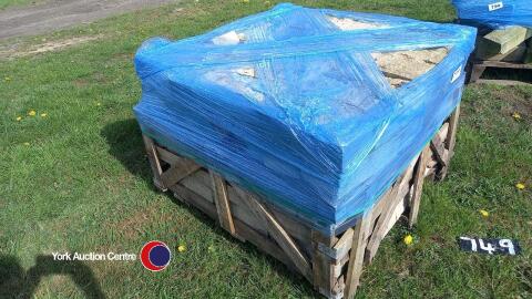 Pallet of building stone