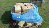 Pallet of building stone