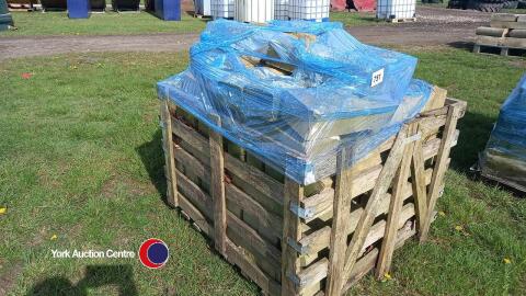 Pallet of building stone
