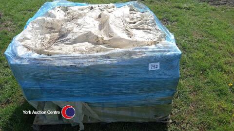 Pallet of building stone