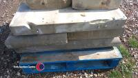 Reclaimed Yorkstone cornice stones - 2