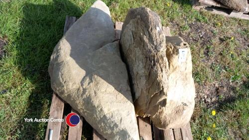 Pallet of Yorkshire stone