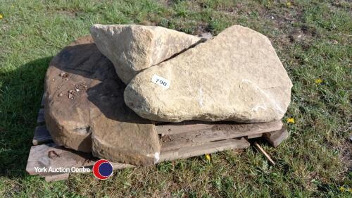 Pallet of Yorkshire stone